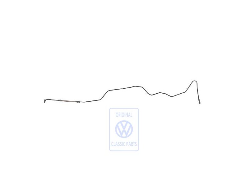 Original VW Brake Pipe From Hydraulics To Brake Hose - 1J2614724F