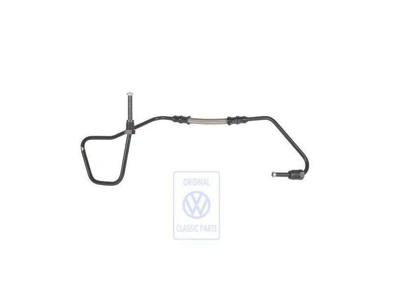 Original VW Brake Pipe From Hydraulics To Brake Hose - 8N0614723E