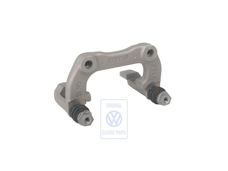 Original VW Brake Carrier With Pad Retaining Pin - 8N0615425E