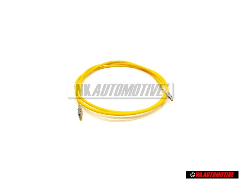 Original VW 1 Set Single Wires Each With 2 Gold-Plated Contacts - 000979131EA