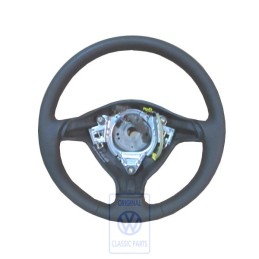 Original VW Sports Steering Wheelleather Black/Red - 1J0419091AENWB
