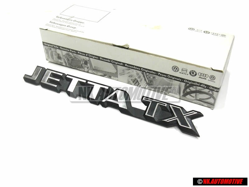 Original VW JETTA TX Rear Trunk Boot Badge Emblem - 165853687G GX2