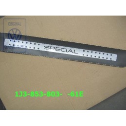 Original VW Entry Strip Protective Foil Black/Silver - 1J3853803 61E