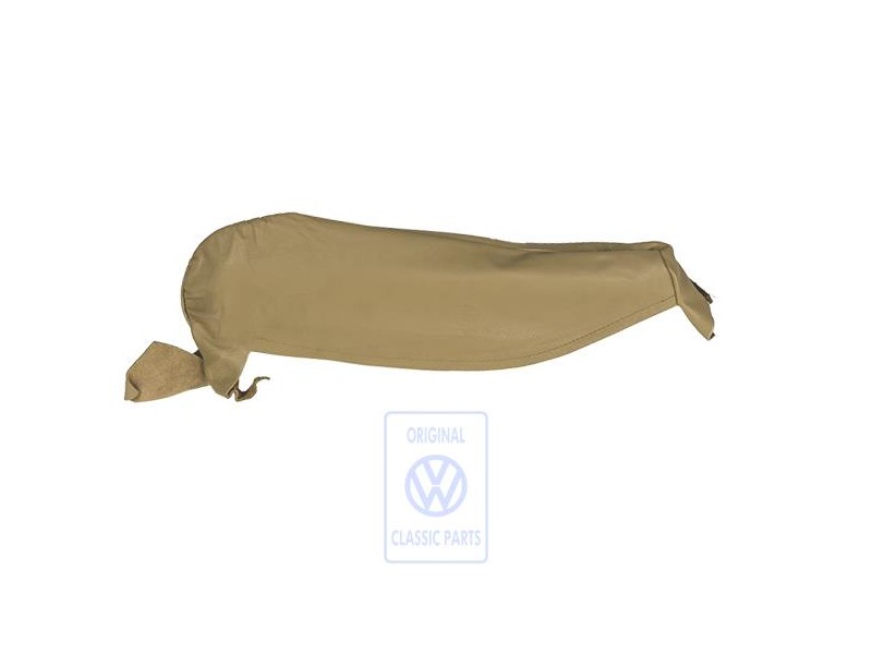 Original VW Seat Cover (Leather) Bedouin (Brown) - 155881402A 8VX