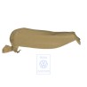 Original VW Seat Cover (Leather) Bedouin (Brown) - 155881402A 8VX