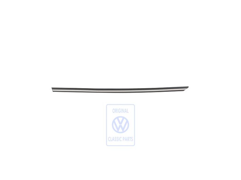 Original VW Trim For Side Part Black/Chrome - 533853536A GX4