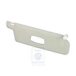 Original VW Sun Visor With Mirror Cloud White/Grey - 533857552C TK7