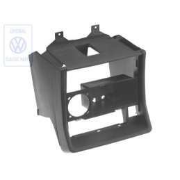 Original VW Centre Console, Upper Part Satin Black - 533863241D 01C