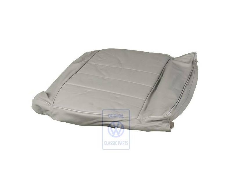 Original VW Seat Cover (Leather) Slate (Grey) - 533885406A 9DX