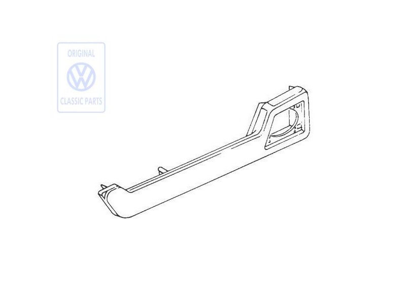Original VW Stowage Box Satin Black - 533867131 01C