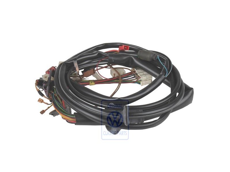 Original VW Wiring Harness: Front Right - 533971072CS