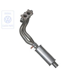 Original VW Exhaust Pipe With Front Silencer - 533253209K