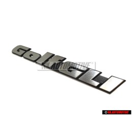 Original VW GOLF GLI Rear Badge Emblem Brushed Silver - 191853687R GX2