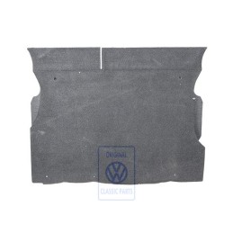 Original VW Luggage Comp. Floor Covering Black - 1H6863463C 4AY