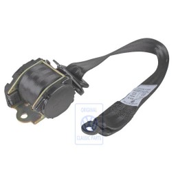 Original VW Three-Point Safety Belt Satin Black - 1H9857805B B41