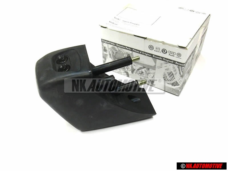 Original VW Headlight Washer Carrier w/Nozzle Right - 533955102B