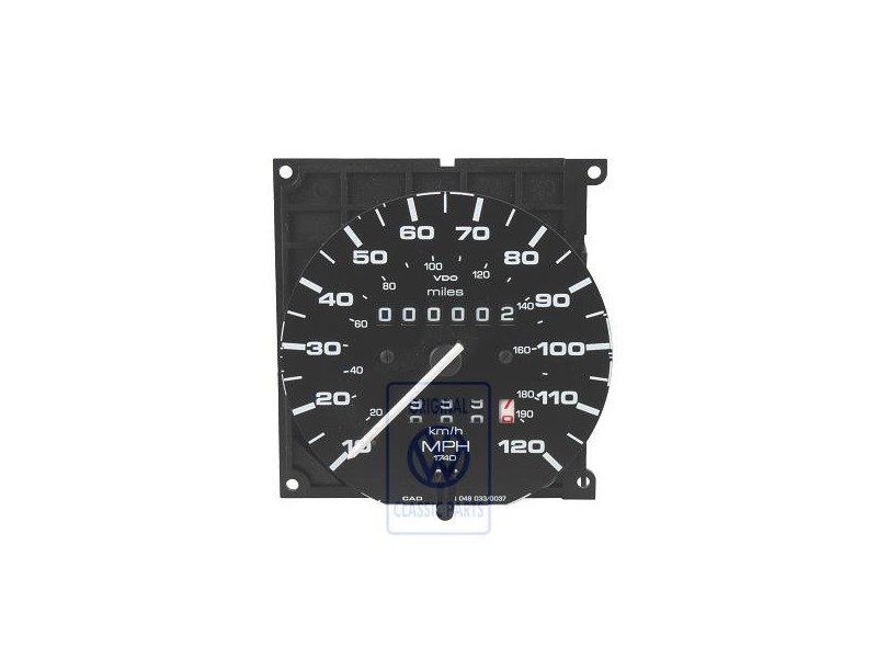 Original VW Speedometer With Mile Trip Recorder - 193957033E