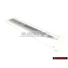 Original VW GTD Side Badge Emblem Chrome Black - 5G0853688BBCMT