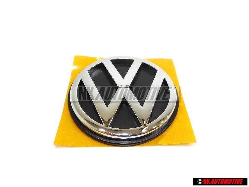 Original VW Rear Badge Emblem Chrome - 6K9853601A FRS