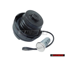 Original VW Cap, Lockable For Single Key System - 7D0201551C