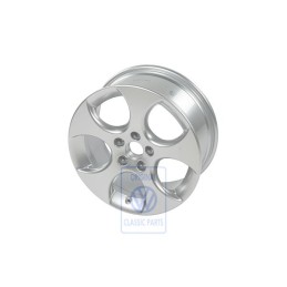 Original VW Aluminium Rim Bright Chrome - 1K0601025AC88Z