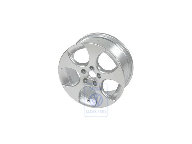 Original VW Aluminium Rim Bright Chrome - 1K0601025AC88Z