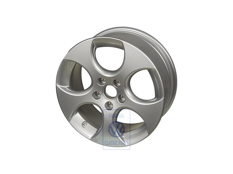Original VW Aluminium Rim Diamond Silver - 1K0601025AC8Z8