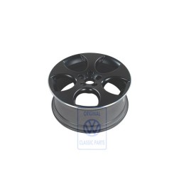 Original VW Aluminium Rim Matt Black - 1K0601025AMZ98