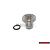 Original VW Oil Filter Sealing Bolt With Ring - 021115434