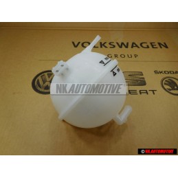Original VW Coolant Expansion Bottle Tank - 1H0121407A