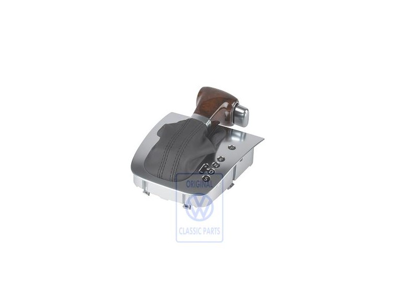 Original VW Cover Black/Walnut/Aluminium - 1K2713203ADTVK