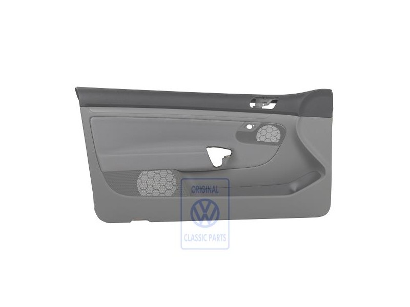 Original VW Door Panel Trim (Cloth) Anthracite/Artgrey - 1K3867011ANRDB