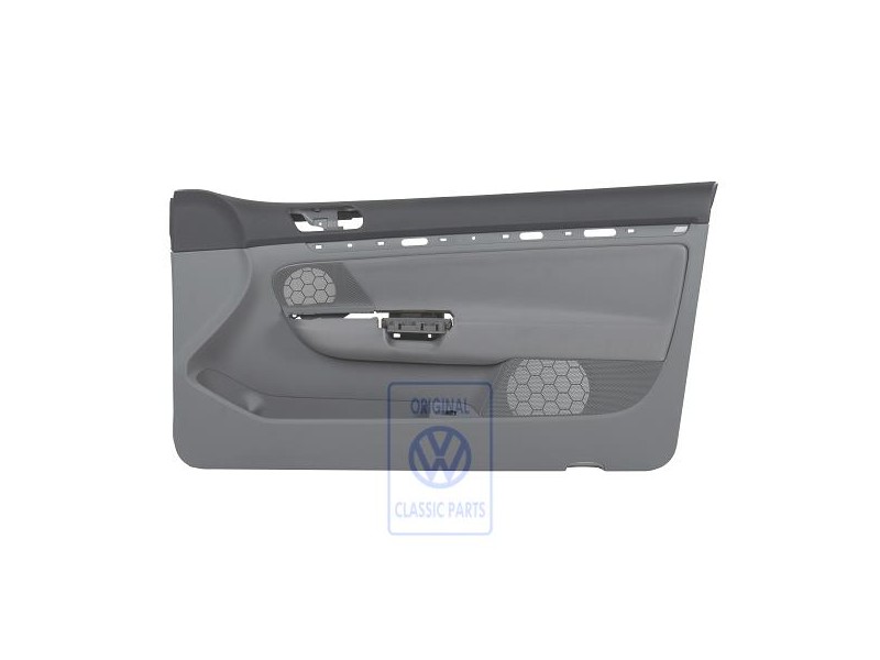 Original VW Door Panel Trim (Cloth) Anthracite/Artgrey - 1K3867012ANRDG