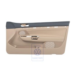 Original VW Door Trim (Leatherette) Anthracite/Pure Beige - 1K3867012AQRDQ