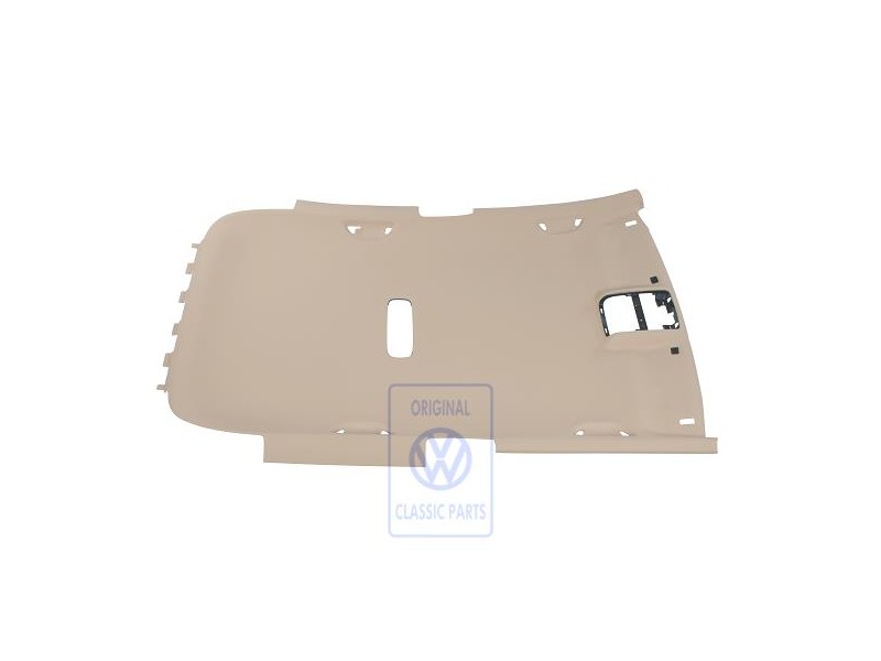 Original VW Moulded Headliner Pure Beige - 1K3867501AF3U5