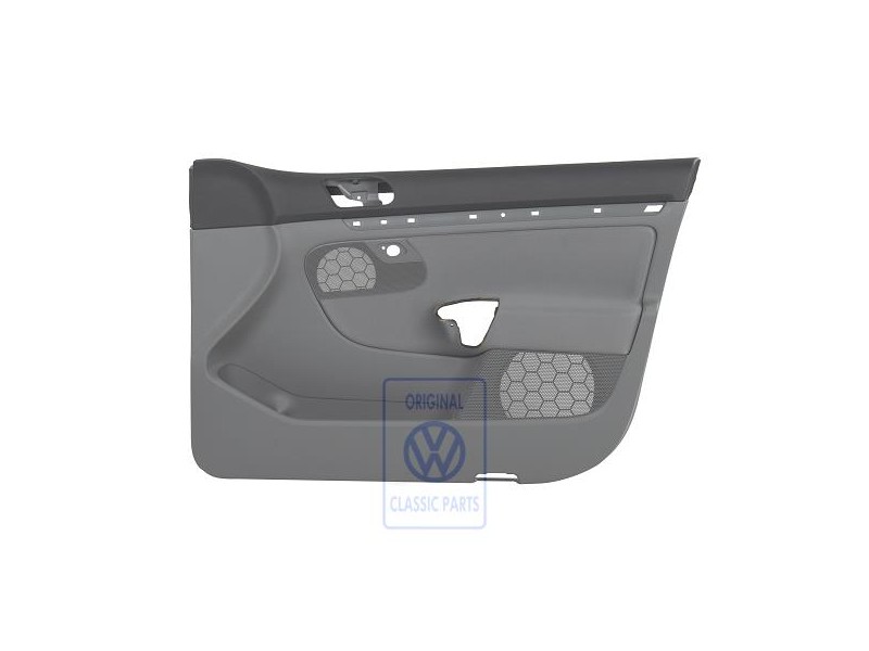 Original VW Door Panel Trim (Cloth) Anthracite/Artgrey - 1K4867012DBRDG