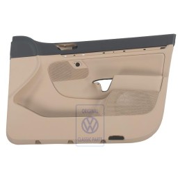Original VW Door Panel Trim (Cloth) Anthracite/Pure Beige - 1K4867012DBRDH