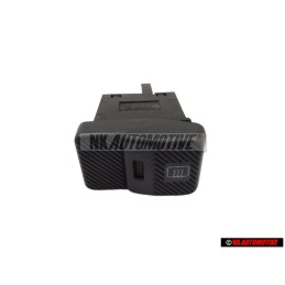 Original VW Switch For Heated Rear Window - 535959621