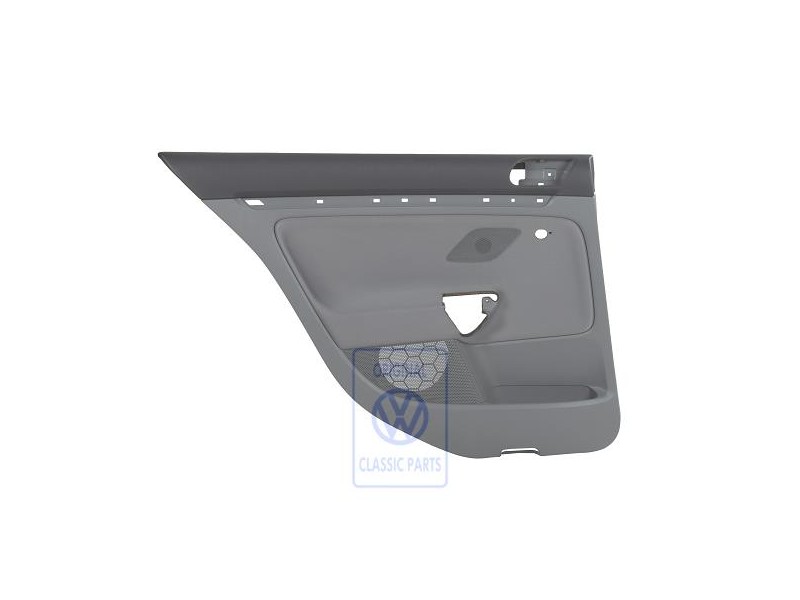 Original VW Door Panel Trim (Cloth) Anthracite/Artgrey - 1K6867211CNRDG