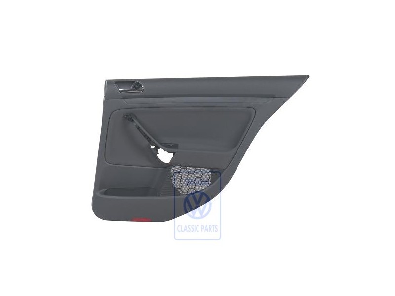 Original VW Door Panel Trim (Cloth) Anthracite - 1K6867212FGRDA