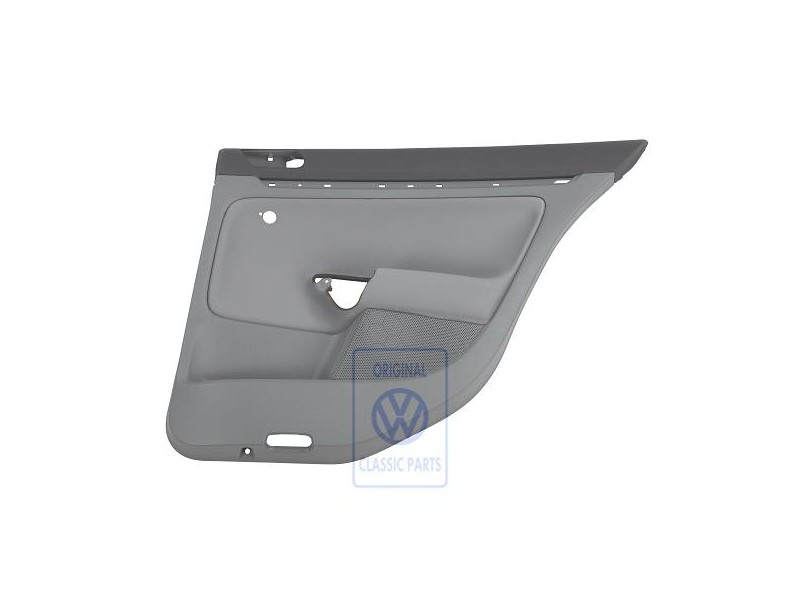 Original VW Door Panel Trim (Cloth) Anthracite/Artgrey - 1K6867212GSRDD