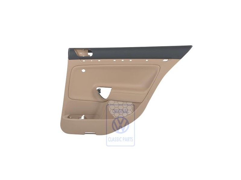 Original VW Door Trim (Leatherette) Anthracite/Pure Beige - 1K6867212HARDQ