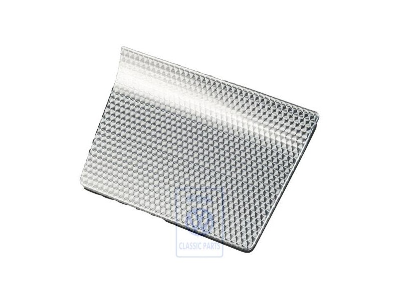Original VW Cover For Ashtray Aluminium 'Engine Spin' - 1K0857351B 8B4