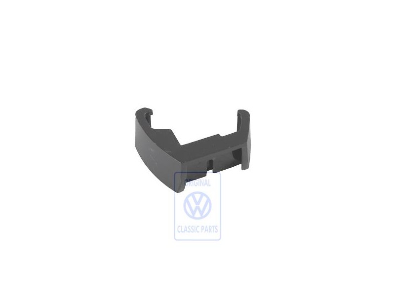Original VW Cover For Guide Rail Satin Black - 1K0881349B 9B9