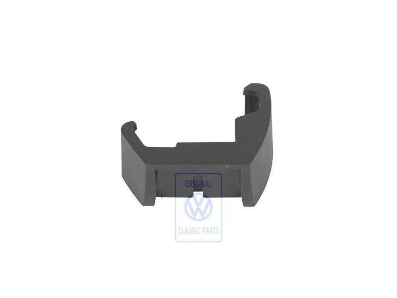 Original VW Cover For Guide Rail Satin Black - 1K0881350B 9B9