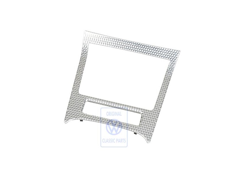 Original VW Trim Aluminium 'Engine Spin' - 1K0863487B 8B4