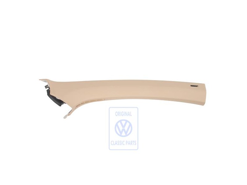 Original VW A-Pillar Trim Pure Beige - 1K0867234G 3U5