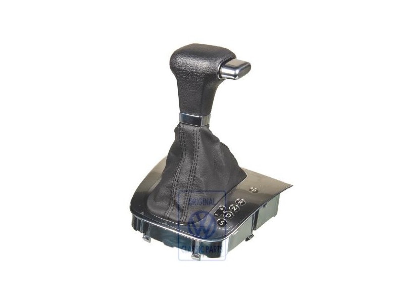 Original VW Gear Shift Cover Satin Black/Alum - 1K2713203R TVH