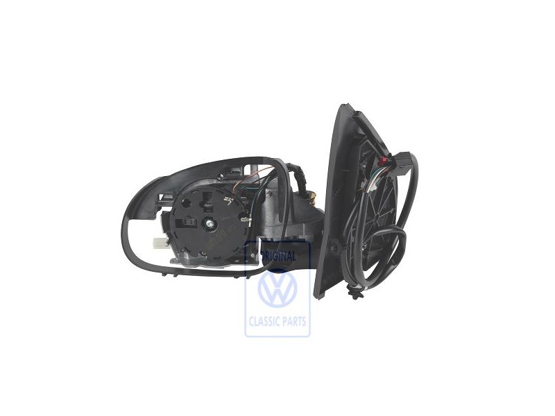 Original VW Exterior Mirror Housing Satin Black - 1K2857507A 9B9