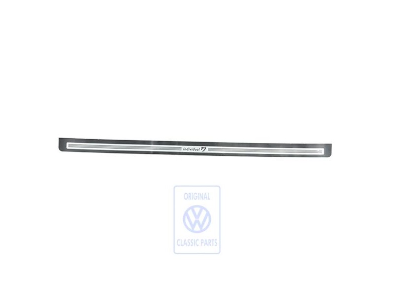 Original VW Entry Strip Protective Foil Silver - 1K3853803F 5Y7